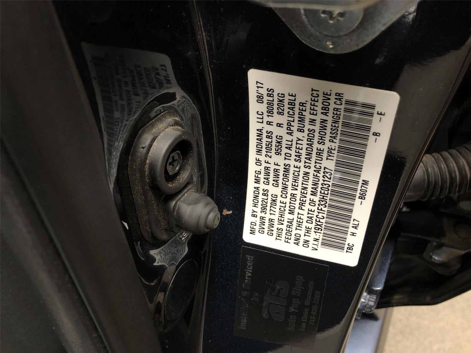 2017 Honda Civic EX-T