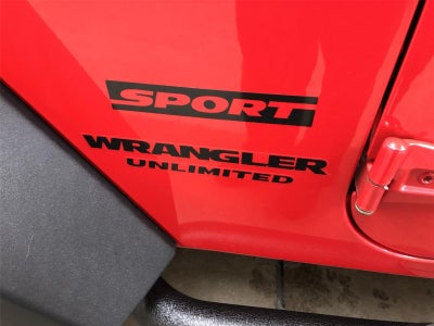 2017 Jeep Wrangler Unlimited Sport 4x4
