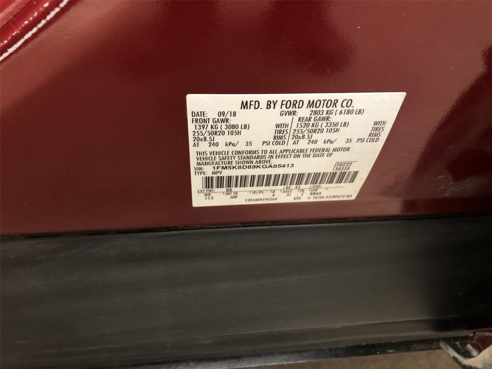 2019 Ford Explorer XLT