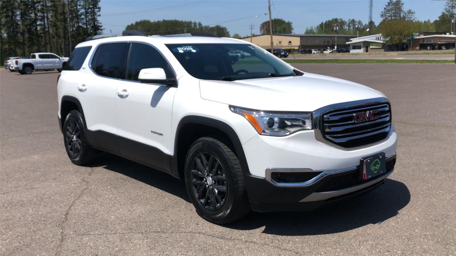 Used 2019 GMC Acadia SLT-1 with VIN 1GKKNULS9KZ168690 for sale in Hermantown, Minnesota