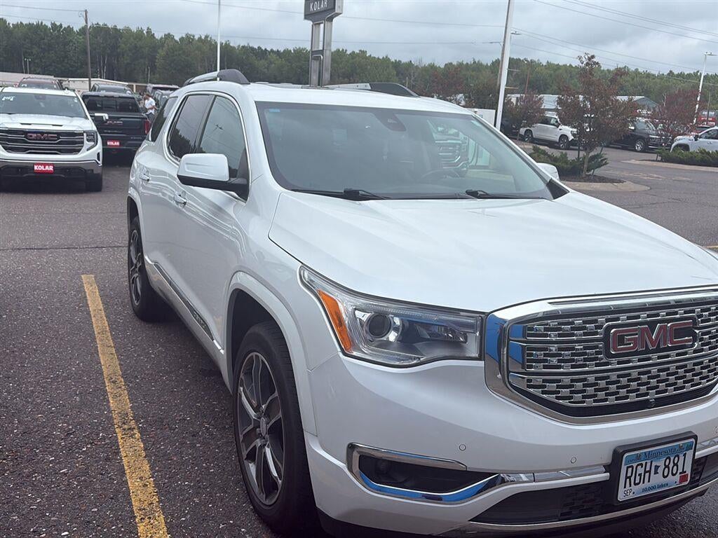 Used 2017 GMC Acadia Denali with VIN 1GKKNXLS6HZ308852 for sale in Hermantown, Minnesota