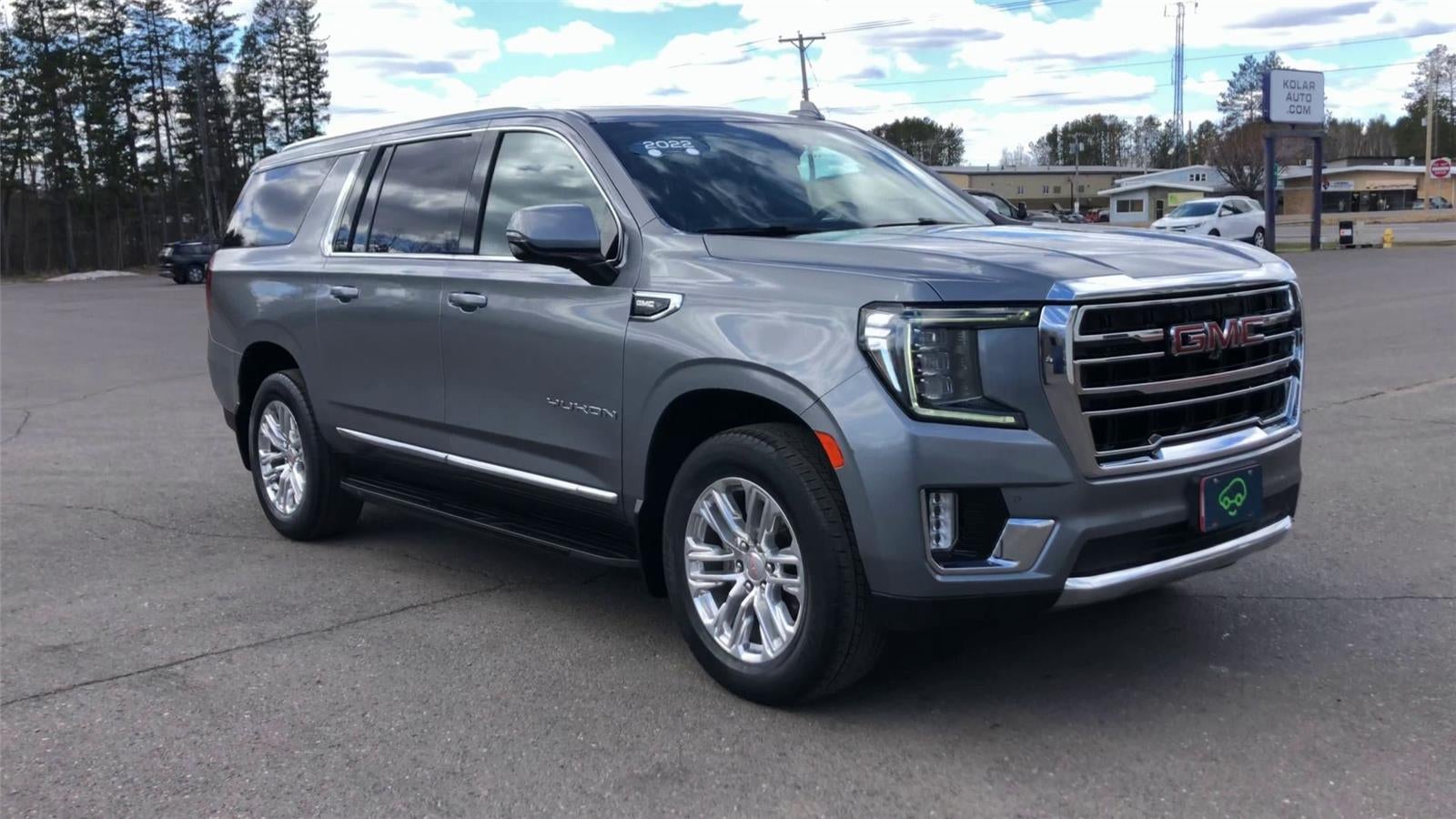 Used 2022 GMC Yukon XL SLT with VIN 1GKS2GKDXNR292646 for sale in Hermantown, Minnesota