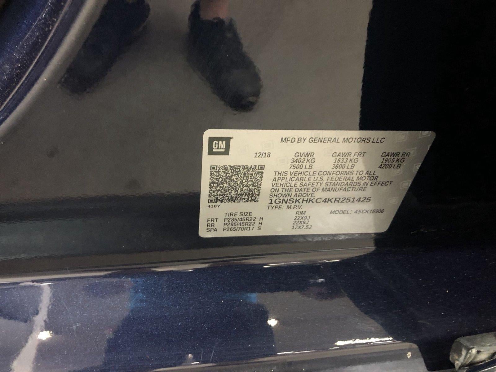2019 Chevrolet Suburban LT