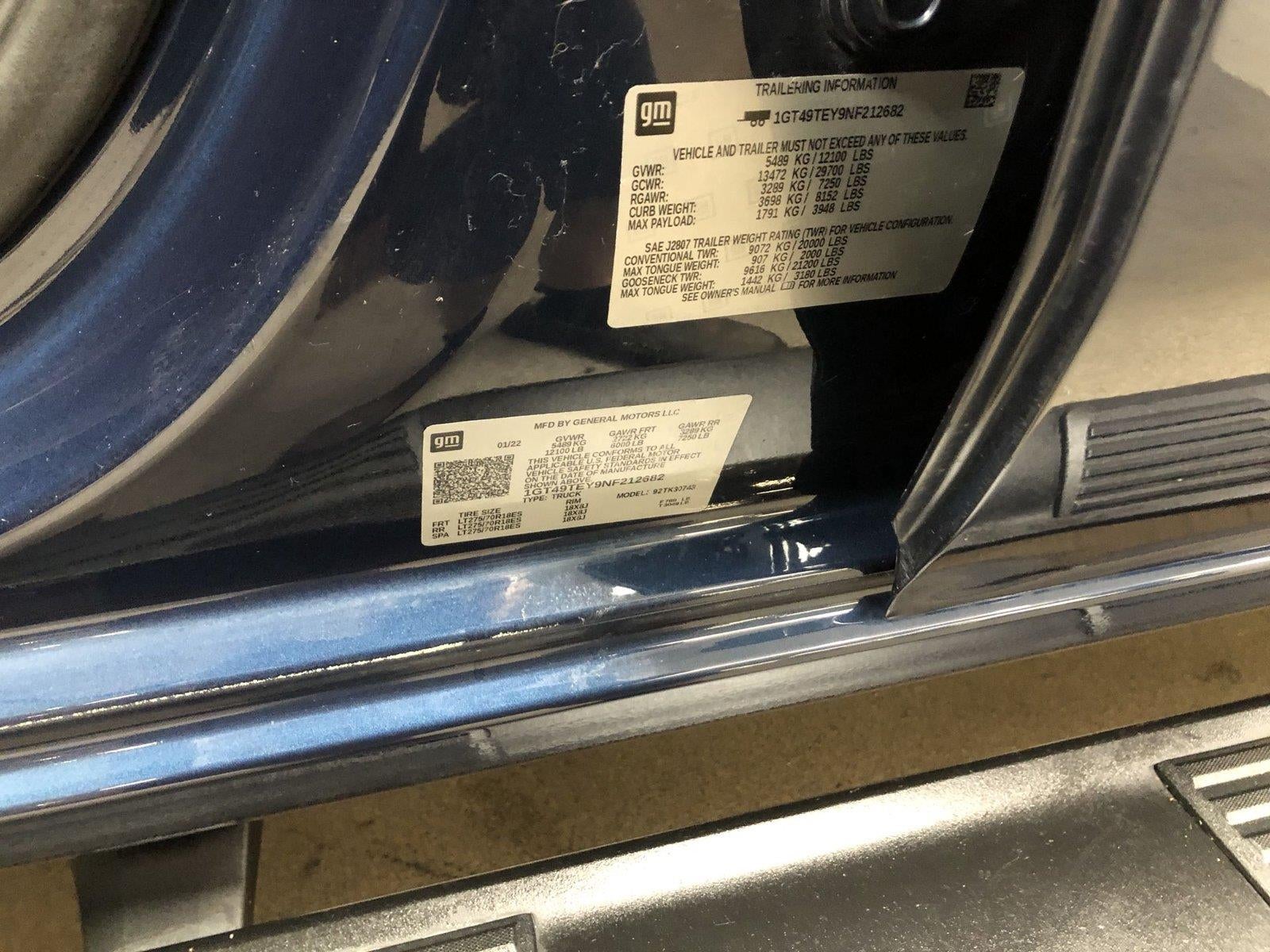 2022 GMC Sierra 3500 HD SLE