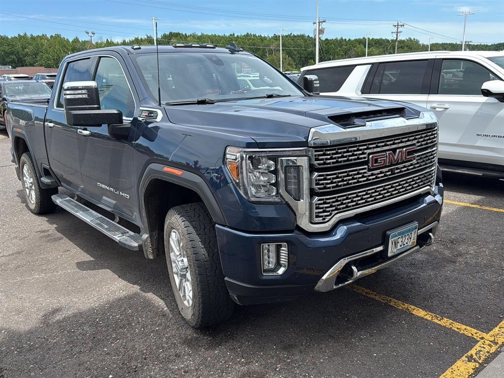 Used 2021 GMC Sierra 3500 Denali HD Denali with VIN 1GT49WE77MF145569 for sale in Hermantown, Minnesota
