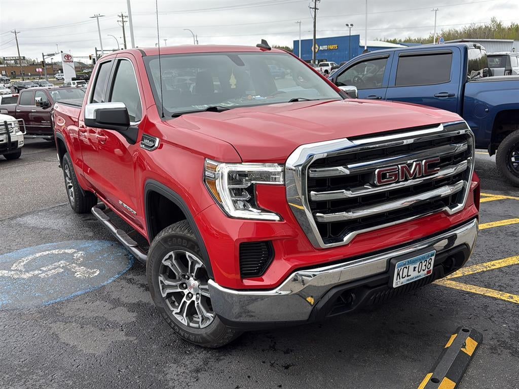 Used 2022 GMC Sierra 1500 Limited SLE with VIN 1GTR9BED2NZ228945 for sale in Hermantown, Minnesota
