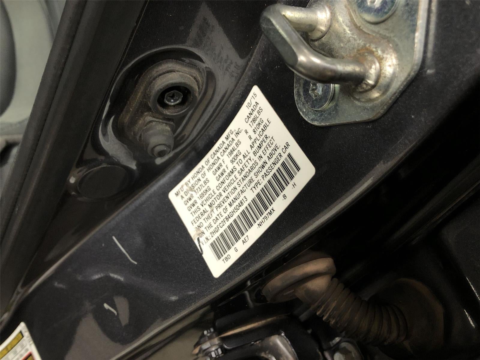 2016 Honda Civic Sedan EX