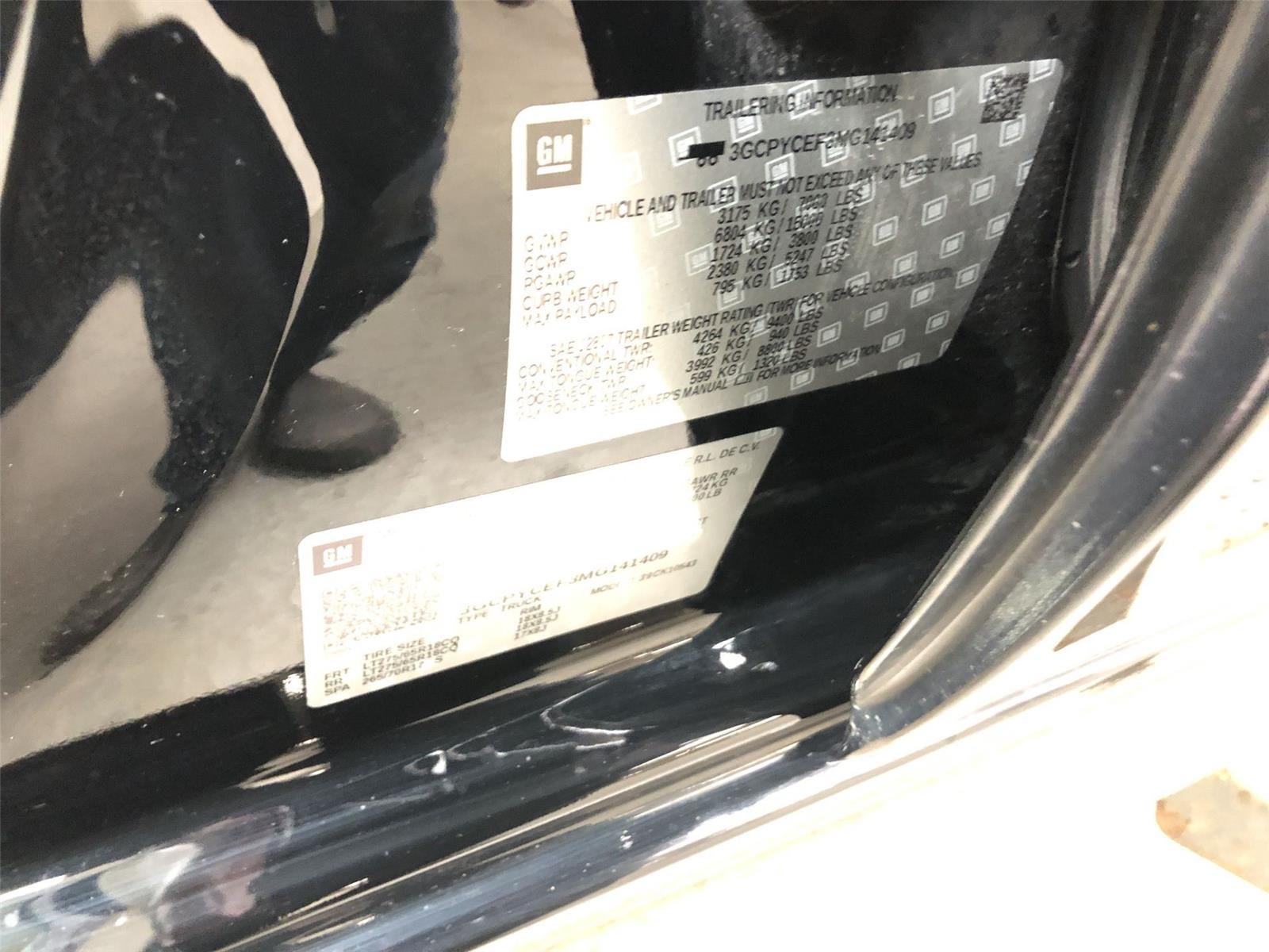 2021 Chevrolet Silverado 1500 Custom Trail Boss