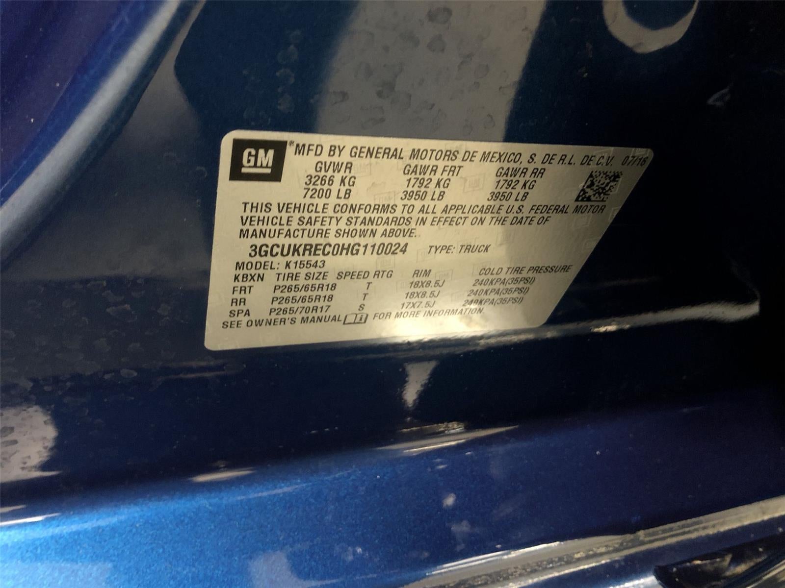 2017 Chevrolet Silverado 1500 LT