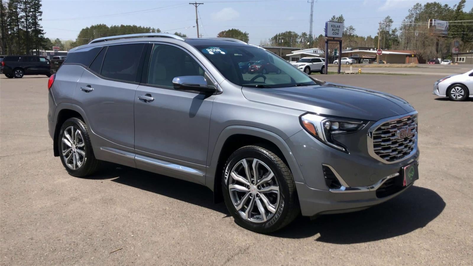 Used 2018 GMC Terrain Denali with VIN 3GKALXEX9JL308335 for sale in Hermantown, Minnesota