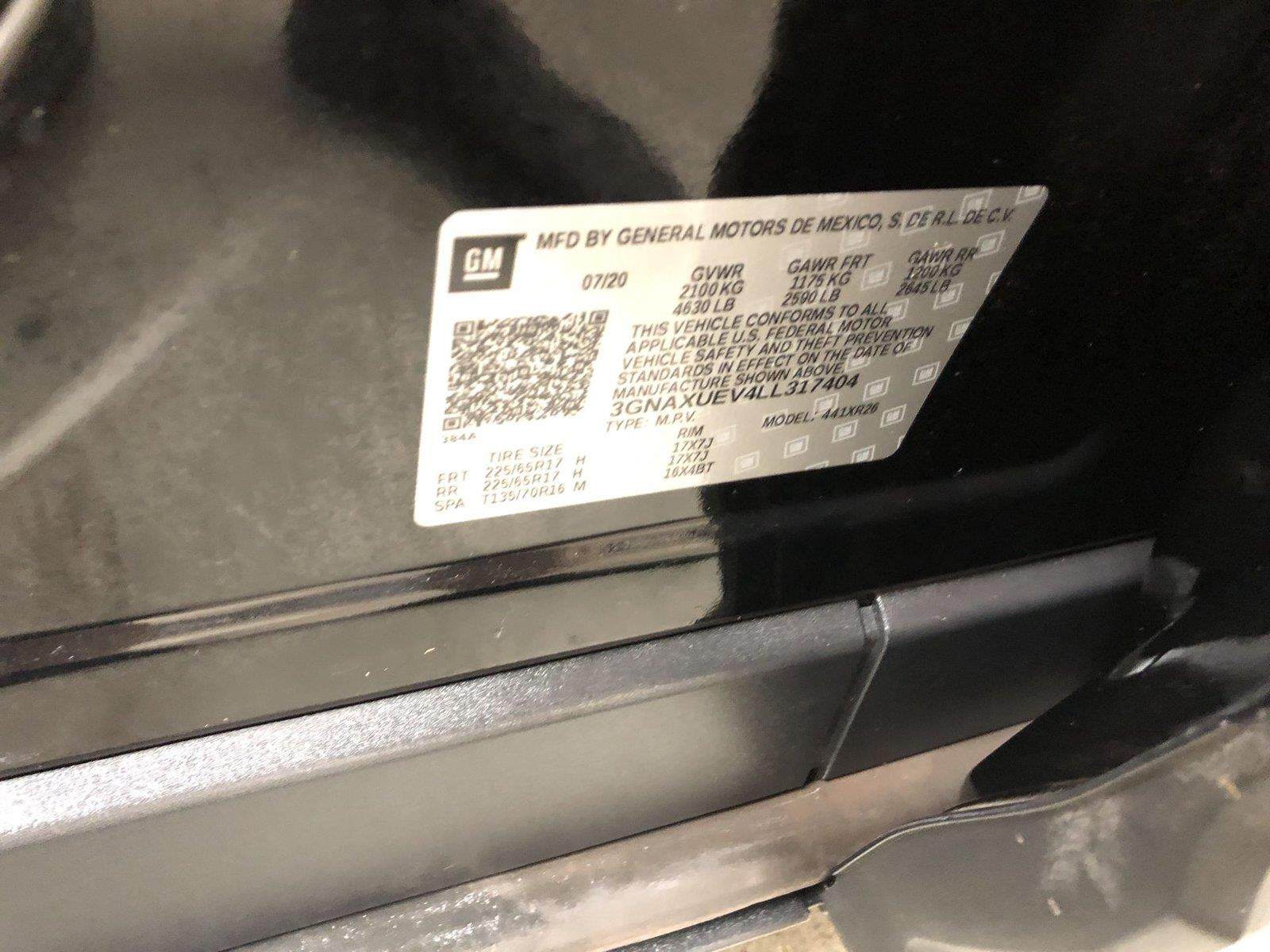 2020 Chevrolet Equinox LT