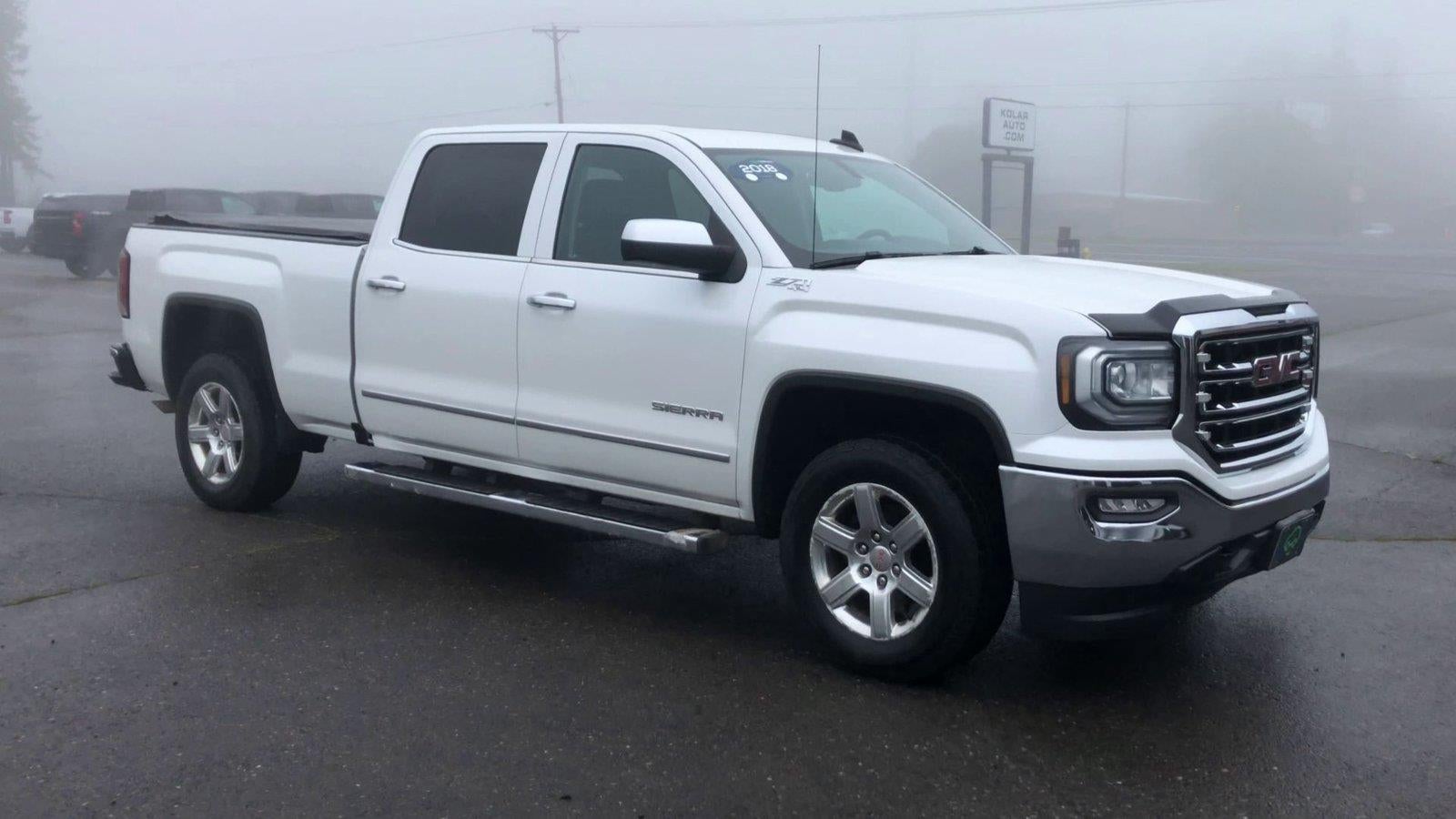 Used 2018 GMC Sierra 1500 SLT with VIN 3GTU2NEC5JG211901 for sale in Hermantown, Minnesota
