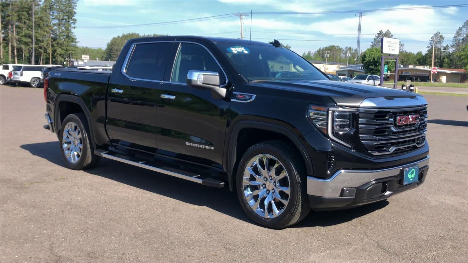 Used 2023 GMC Sierra 1500 SLT with VIN 3GTUUDEL9PG248110 for sale in Hermantown, Minnesota
