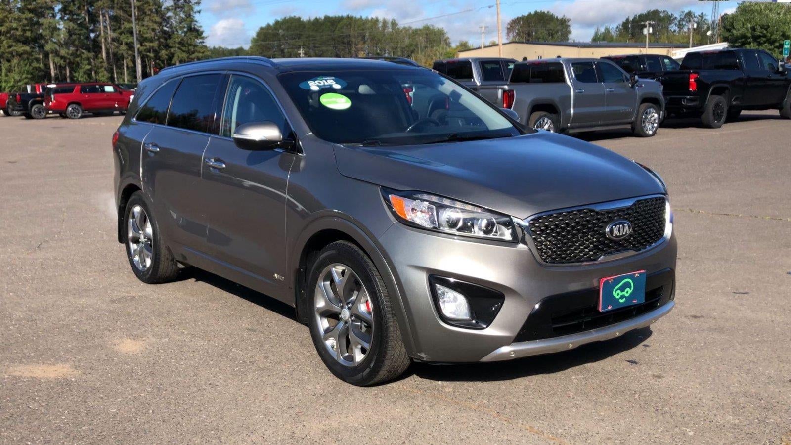 Used 2016 Kia Sorento SX with VIN 5XYPKDA55GG184303 for sale in Hermantown, Minnesota